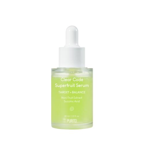 PURITO SEOUL - CLEAR CODE SUPERFRUIT SERUM - Čisticí a zklidňující sérum pro problematickou a citlivou pleť 30 ml