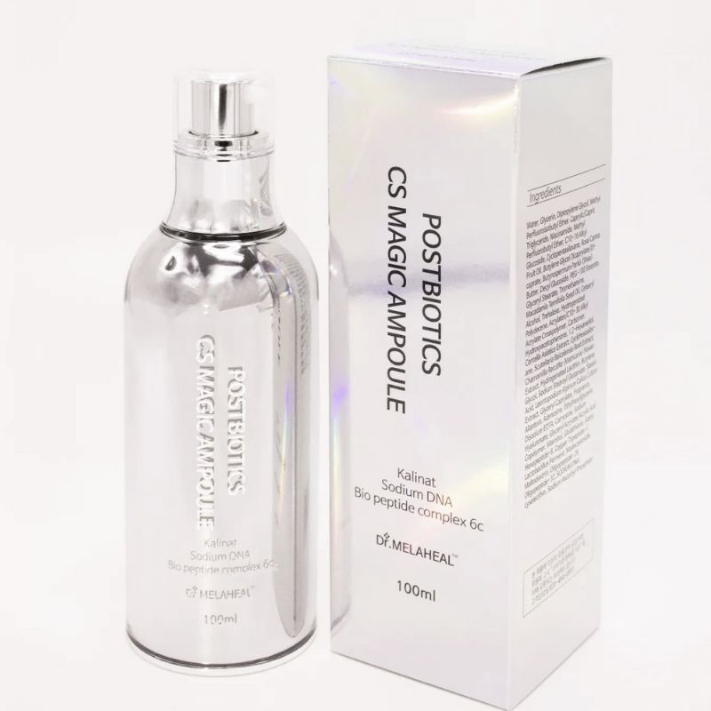 Dr. MELAHEAL - POSTBIOTIC CS MAGIC AMPULE - Regenerační sérum s postbiotiky, Sodium DNA a peptidy 100 ml