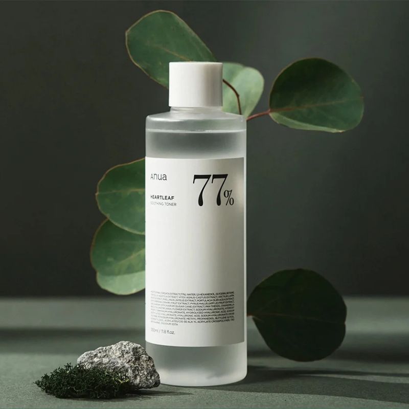 Anua - Heartleaf 77% Soothing Toner - Zklidňující pleťový toner se 77 % extraktem z houttuynie srdčité 250 ml