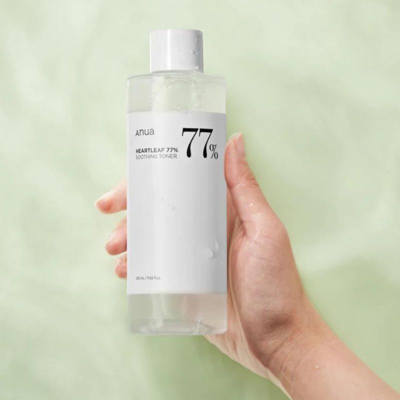Anua - Heartleaf 77% Soothing Toner - Zklidňující pleťový toner se 77 % extraktem z houttuynie srdčité 250 ml