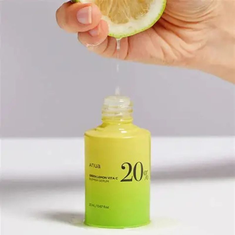 Anua - Green Lemon Vita C Blemish Serum - Rozjasňující pleťové sérum s vitamínem C a zeleným citronem 20 ml