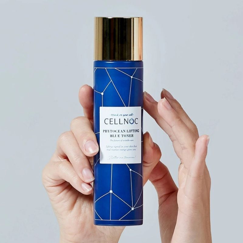 Cellnoc - Phytocean Lifting Blue Toner - Luxusní liftingový toner s mořskými extrakty, Blue Spirulinou 140 ml