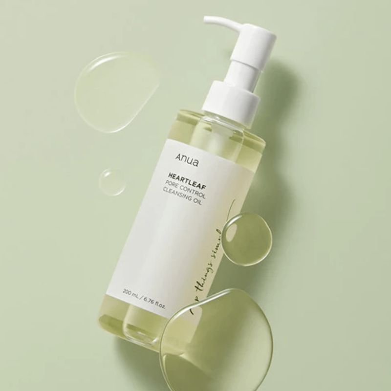 Anua - Heartleaf Pore Control Cleansing Oil - Čisticí olej pro kontrolu pórů s houttuynií srdčitou 200 ml