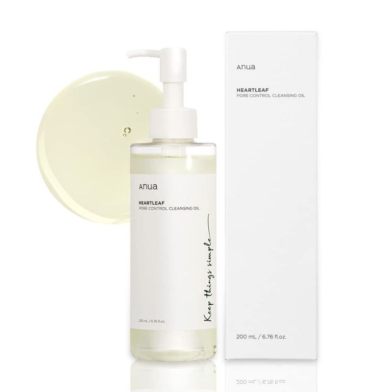 Anua - Heartleaf Pore Control Cleansing Oil - Čisticí olej pro kontrolu pórů s houttuynií srdčitou 200 ml