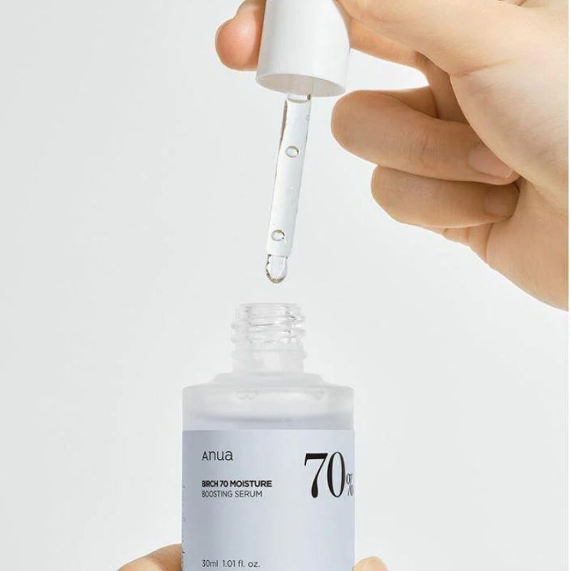 ANUA - BIRCH MOISTURE BOOSTING SERUM - Hydratační pleťové sérum s březovou šťávou 30 ml