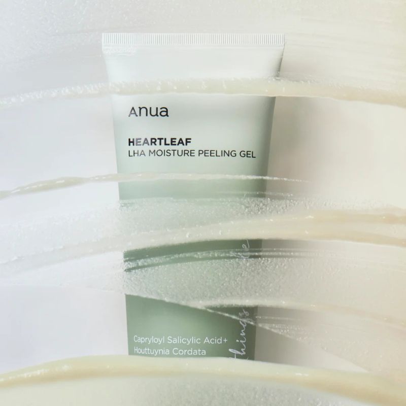 ANUA - HEARTLEAF LHA MOISTURE PEELING GEL - Jemný peelingový gel s LHA a houttuynií srdčitou 120 ml