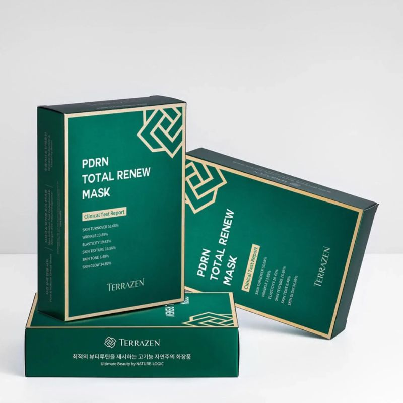 Terrazen - PDRN Total Renew Mask - Regenerační a hydratační protivrásková pleťová maska s PDRN 27 ml