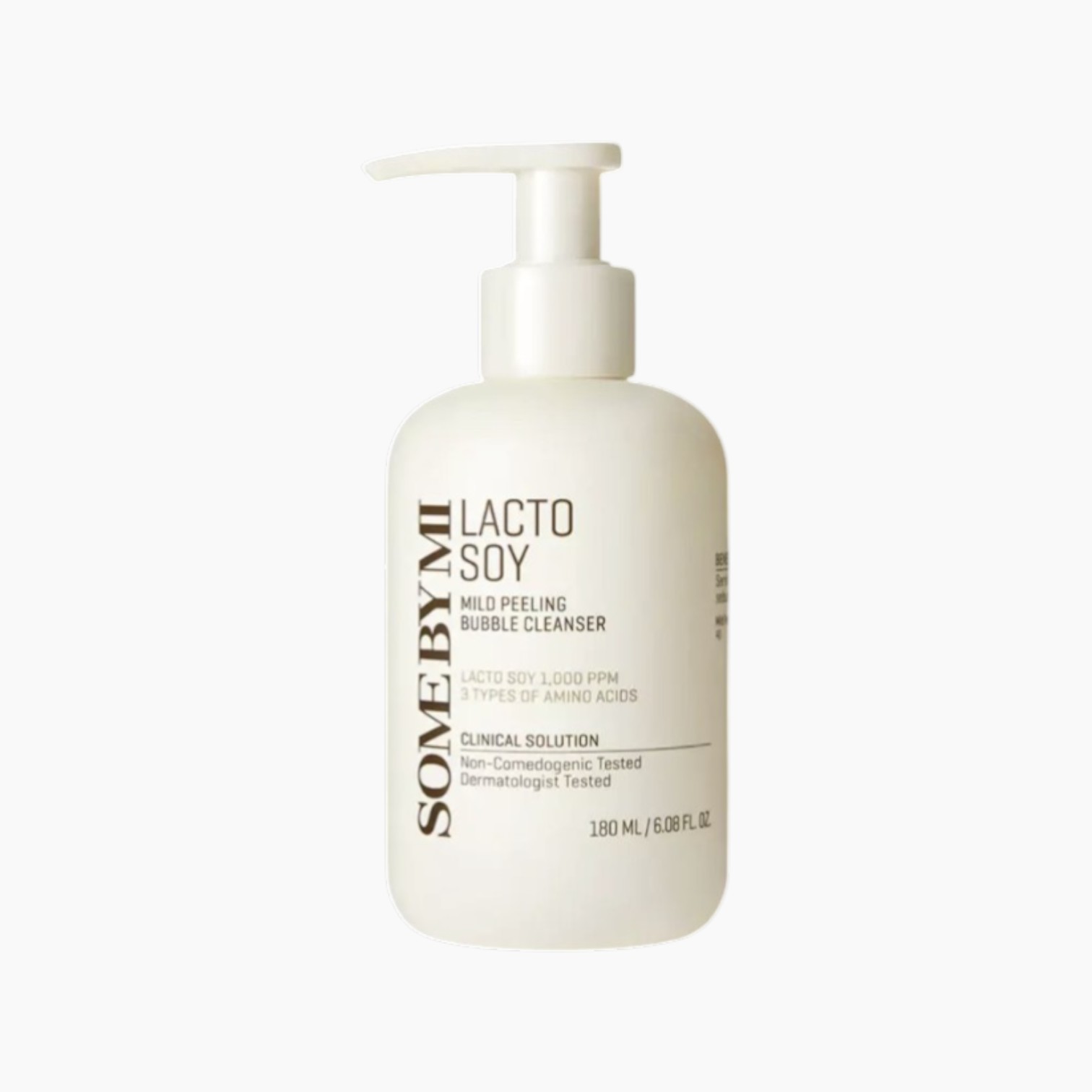 Levně SOME BY MI – Lactosoy Mild Bubble Peeling Cleanser – Jemný peelingový čisticí gel s fermentovanou sójou 180 ml