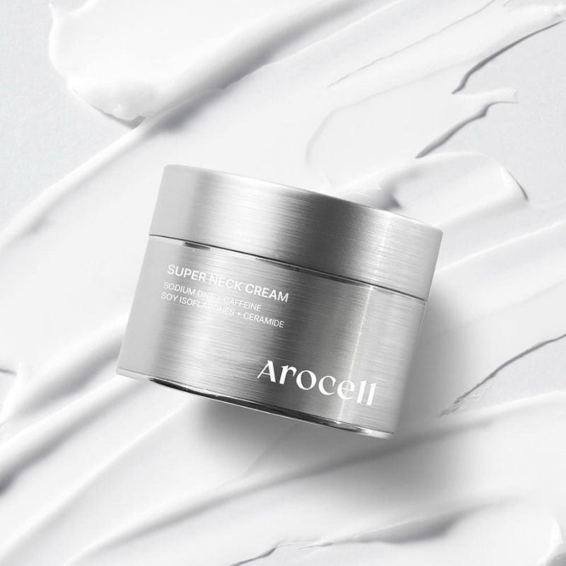 Arocell - Super Power Neck Cream - Intenzivní zpevňující krém pro krk a oční okolí 80 g