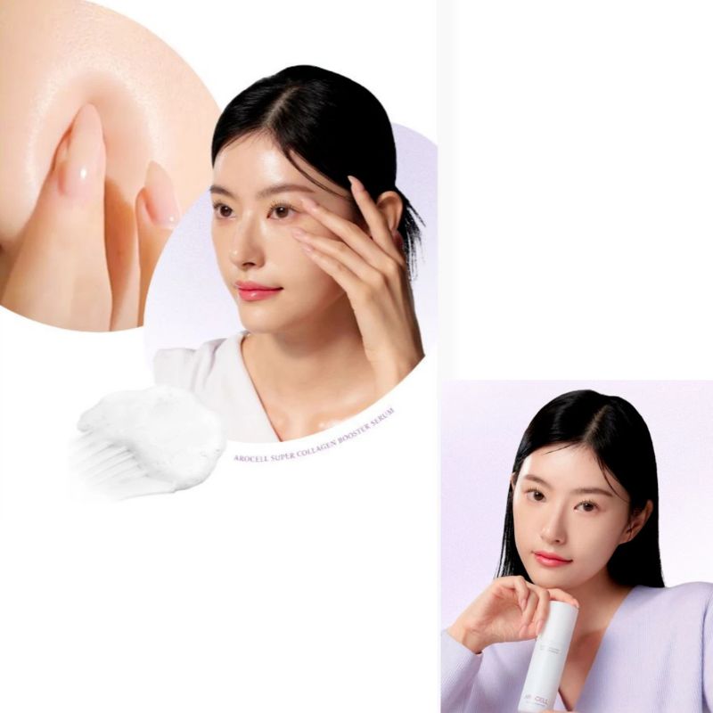 Arocell - Super Collagen Booster Serum - Bublinkové kolagenové sérum s exosomy pro pevnost a regeneraci pleti 70 ml