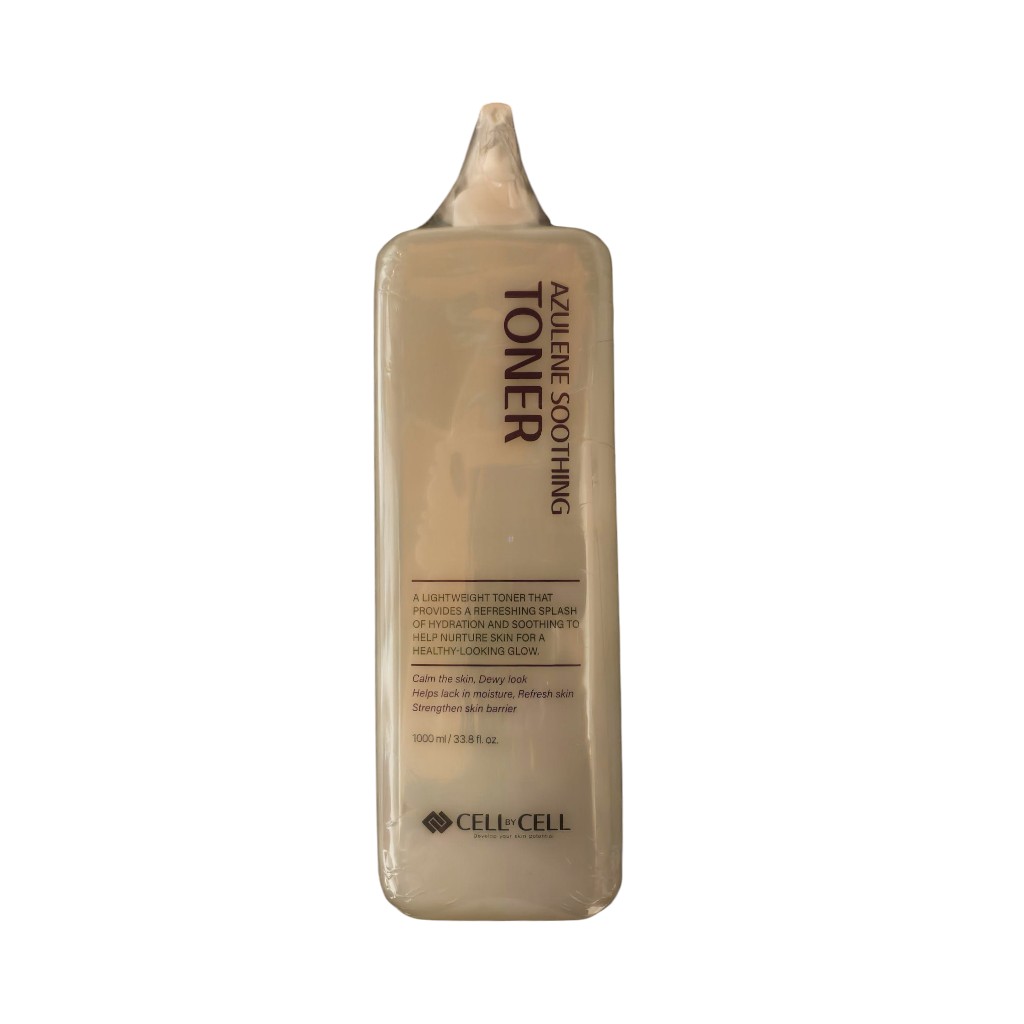 Levně Cell By Cell - Azulene Soothing Toner - Hydratační zklidňující pleťový toner 1000 ml