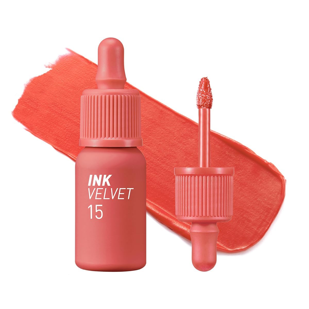Levně PERIPERA - INK THE VELVET - Sametově matný tint na rty 4 g odstín 15 BEAUTY PEAK ROSE