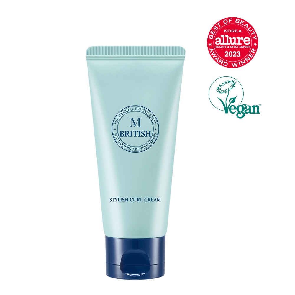 Levně British M - Styling Curl Cream - Hydratační stylingový krém pro definované a pružné kudrny 150 g