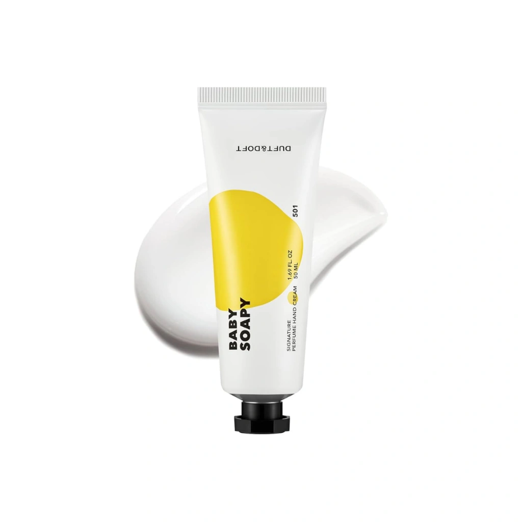 Levně Duft & Doft - Signature Perfume Hand Cream Pink Breeze - Signature parfémovaný krém na ruce Baby Soapy 50 ml