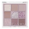 UNLEASHIA GLITTERPEDIA EYE PALLETE 4 ALL OF LAVENDER FOG Paletka veganských očních stínů 6,6 g liceni oci korejska kosmetika