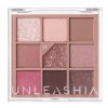 UNLEASHIA GLITTERPEDIA EYE PALLETE 5 ALL OF DUSTY ROSE Paletka veganských očních stínů 6,6 g LICENI OCI KOREJSKA KOSMETIKA