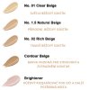 THE SAEM COVER PERFECTION TIP CONCEALER liceni korektor kontury stínování korejska kosmetika