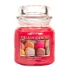 VILLAGE CANDLE FRENCH MACARON Vonná svíčka Francouzské makronky doba hoření 105 hodin 389 g