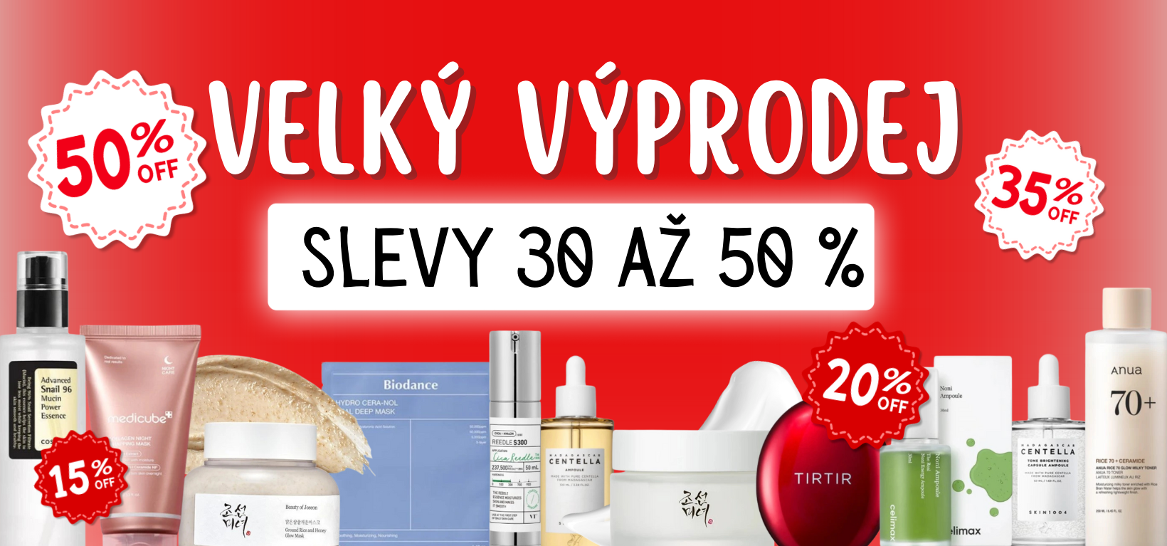 AKCE az 50%
