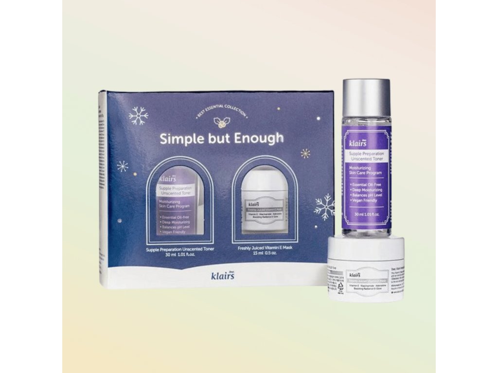 Simple but Enough Skincare Kit - Jednoduchý a účinný set péče o pleť