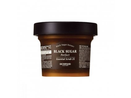 skinfood black sugar perfect essential scrub 2x 210g 791