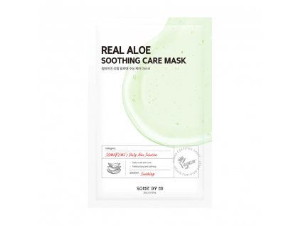 Real Aloe Soothing Care Mask - Plátýnková maska plná hydratace | 1 ks