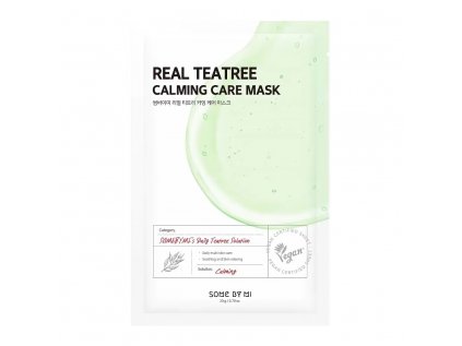 Real Tea Tree Calming Care Mask - Plátýnková maska s tea tree proti akné