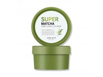 Super Matcha Pore Clean Clay Mask - Smývatelná maska pro aknózní pleť s kaolínem | 100 ml