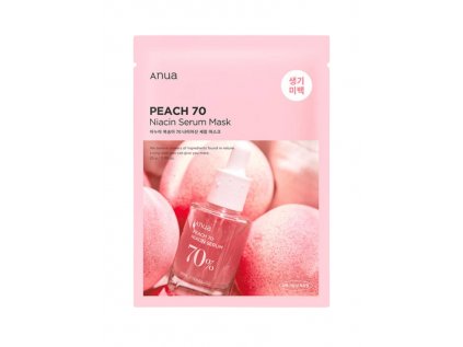 Peach 70 Niacin Serum Mask - Rozjasňující maska s extraktem z broskve 25ml