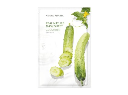 Real Nature Mask Sheet (Cucumber)