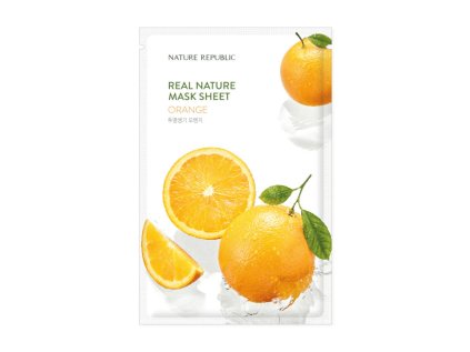 Real Nature Mask Sheet/ Orange 23ml