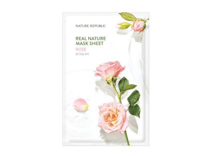 Real Nature Mask Sheet/ Rose23ml