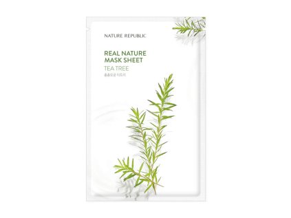 REAL NATURE SHEET MASK TEA TREE 23ml