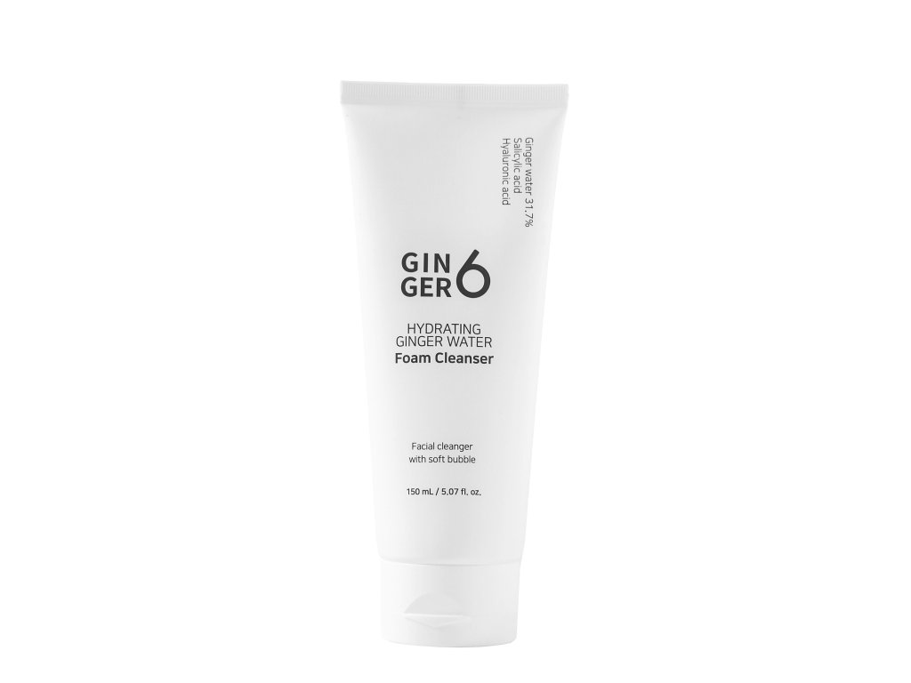 5 ginger6 Hydrating foam cleanser