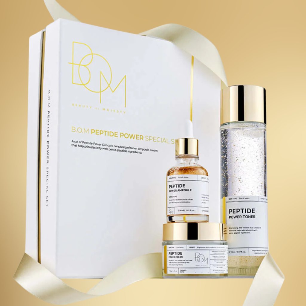 B.O.M. - Peptide Power Special Set - Set protivráskových peptidových produktů - 3 ks