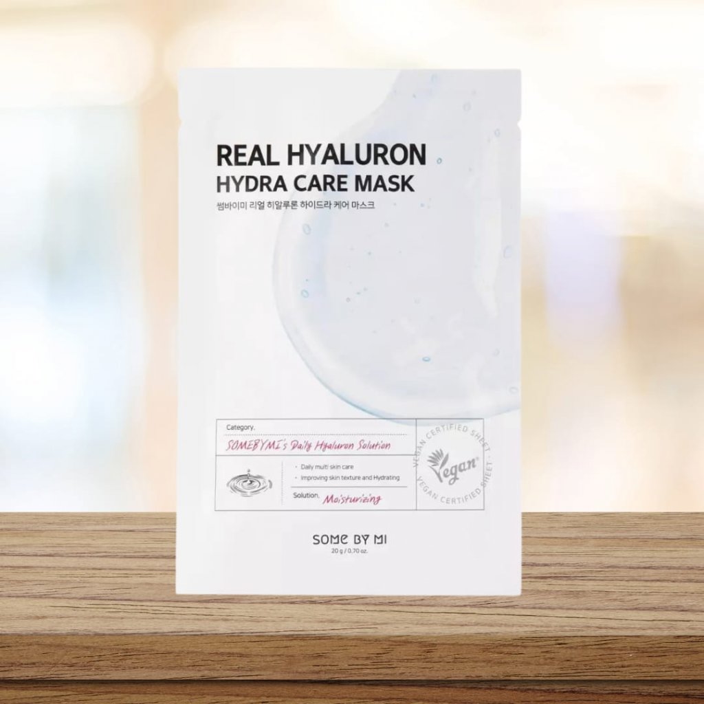 SOME BY MI - Real Hyaluron Hydra Care Mask - Hydratační plátýnková maska - 20 g