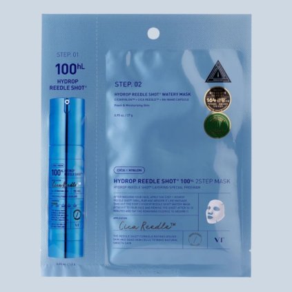 VT Hydrop Reedle Shot 100hL 2Step Hydrogel Mask Photoroom