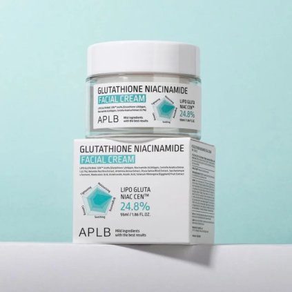 APLB - Glutathione Niacinamide Facial Cream - Pleťový krém proti pigmentovým skvrnám - 55 ml