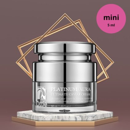 OTTIE - Platinum Aura Ultimate Capsule Cream - Prémiový platinový krém s kapsličkami - 5 ml