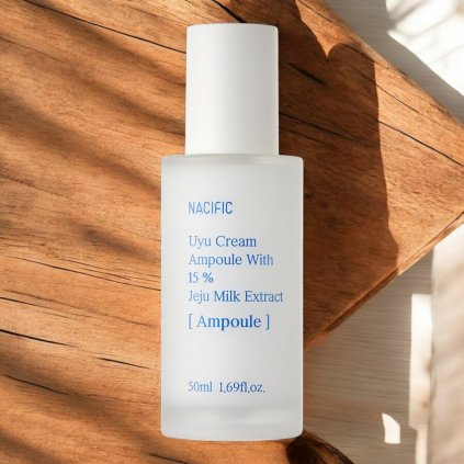 NACIFIC -  UYU Cream Ampoule - Pleťová ampule s mléčným extraktem a ceramidy - 50 ml
