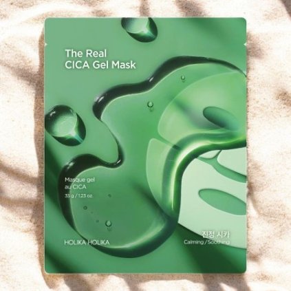 cze pm Holika Holika The Real Gel Mask CICA Celonocni hloubkove zklidnujici maska 35 g 23944 1 Photoroom