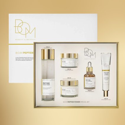 B.O.M. - Peptide Power Special Set - Set protivráskových peptidových produktů - 5 ks