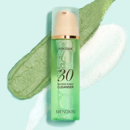 MENOKIN - 30 Seconds Bubble Cleanser Pore Clear - 30sekundový, bublinkový cleanser pro hloubkové čistění pórů - 150 ml