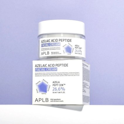 APLB - Azelaic Acid Peptide Facial Cream - Krém s kyselinou azaelovou a peptidy pro zpevnění pleti a redukci pigmentace - 55 ml