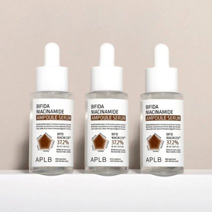 APLB - Bifida Niacinamide Ampoule Serum - Sérum pro zmenšení pórů s niacinamidem a bifidem - 40 ml