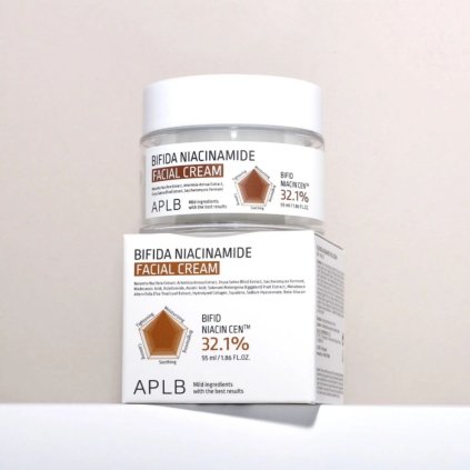 APLB - Bifida Niacinamide Facial Cream - Krém pro zmenšení pórů s niacinamidem a bifidem - 55 ml