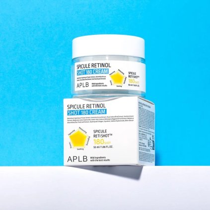 APLB - Spicule Retinol Shot 180 Cream - Mikrojehličkový retinolový krém - 55 ml