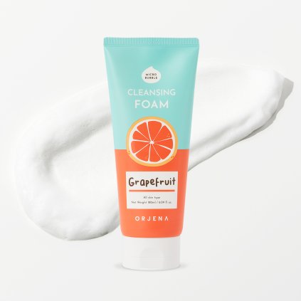 ORJENA - Smile Day Cleansing Foam Grapefruit - Čistící pleťová pěna grapefruit - 180 ml