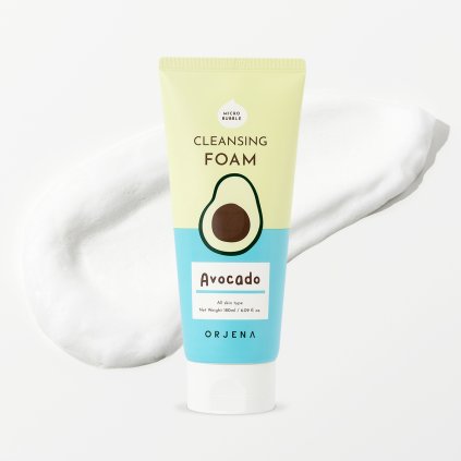 ORJENA - Smile Day Cleansing Foam Avocado - Čistící pěna na obličej avokádo - 180 ml