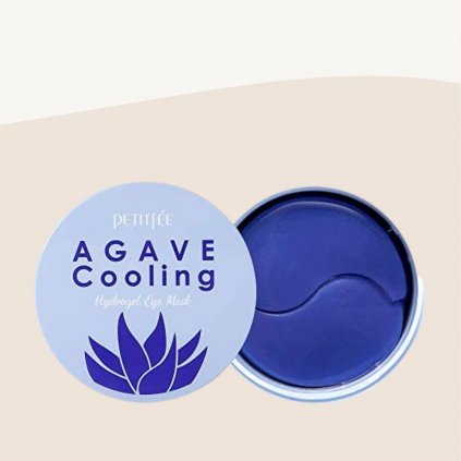 PETITFEE - Agave Cooling Hydrogel Eye Mask -  Hydrogelová hydratační oční maska 60 ks